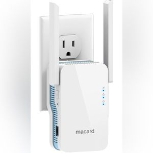 All-New 2023 WiFi Extender 1.2Gb/s Signal Booster – Dual Band 5GHz & 2.4GHz